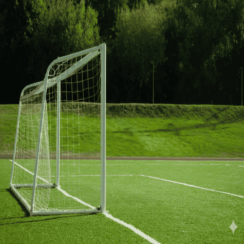 porteria futbol 7 blanca